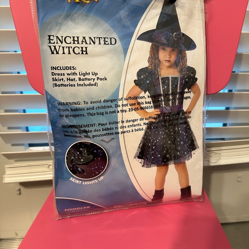 Toddler witch costume